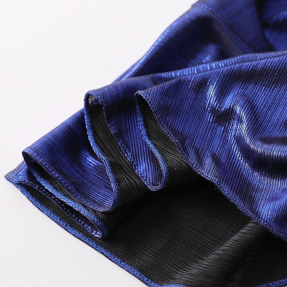 silver colour long dress for evening show - Picture 5 of 6